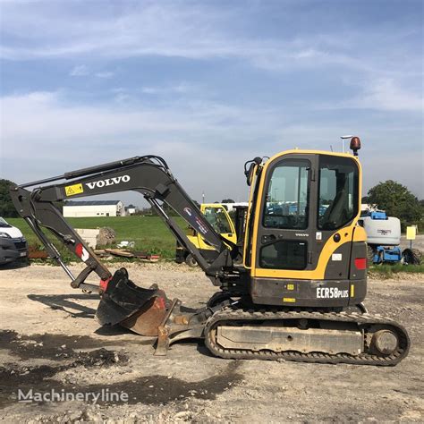 volvo ecr58 mini excavator specs|volvo ecr58 for sale.